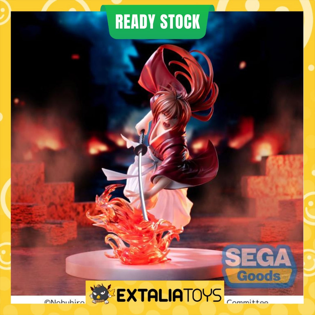 SEGA LUMINASTA FIGURE RUROUNI KENSHIN - KENSHIN HIMURA SEGA LUMINASTA FIGURE RUROUNI KENSHIN - KENSHIN HIMURA